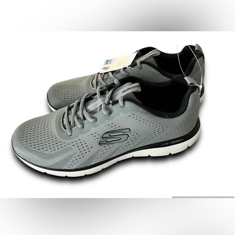 Size 13 • Men’s Skechers Memory Foam Sneakers • Gray